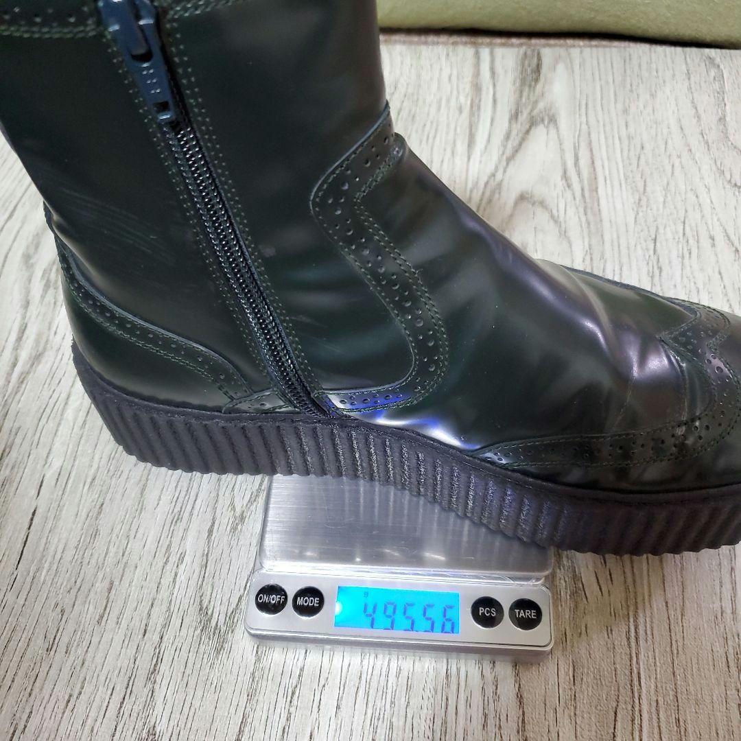 希少 MM6 メゾンマルジェラ レザーブーツ37