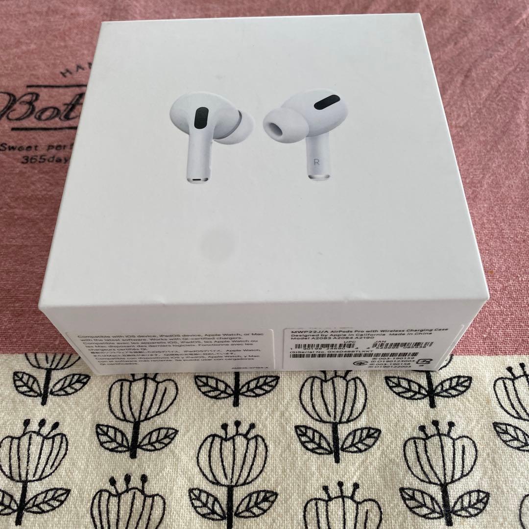 Apple 完全ワイヤレスイヤホン AirPods Pro MWP22J/A