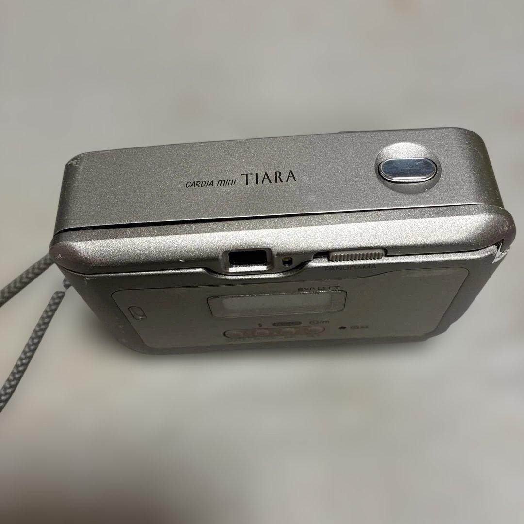 【フィルムカメラ】【ジャンク】富士フイルムCARDIA mini TIARA