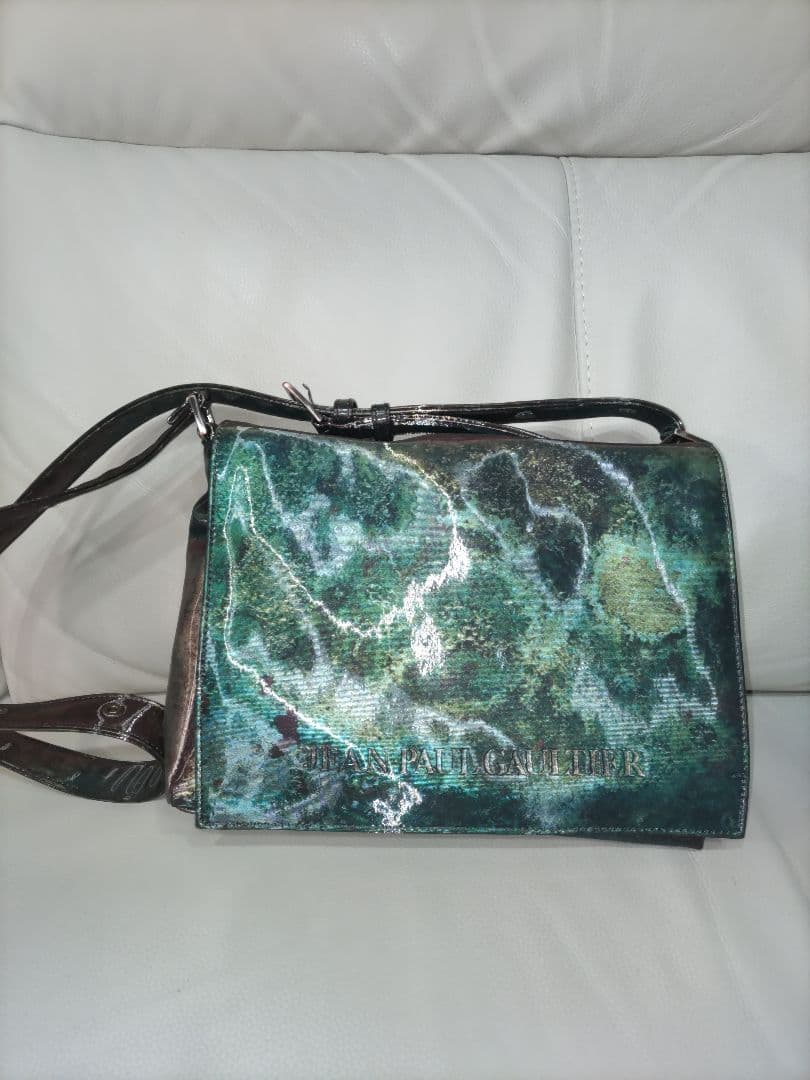 Jean Paul Gaultier メタリックショルダーバッグ