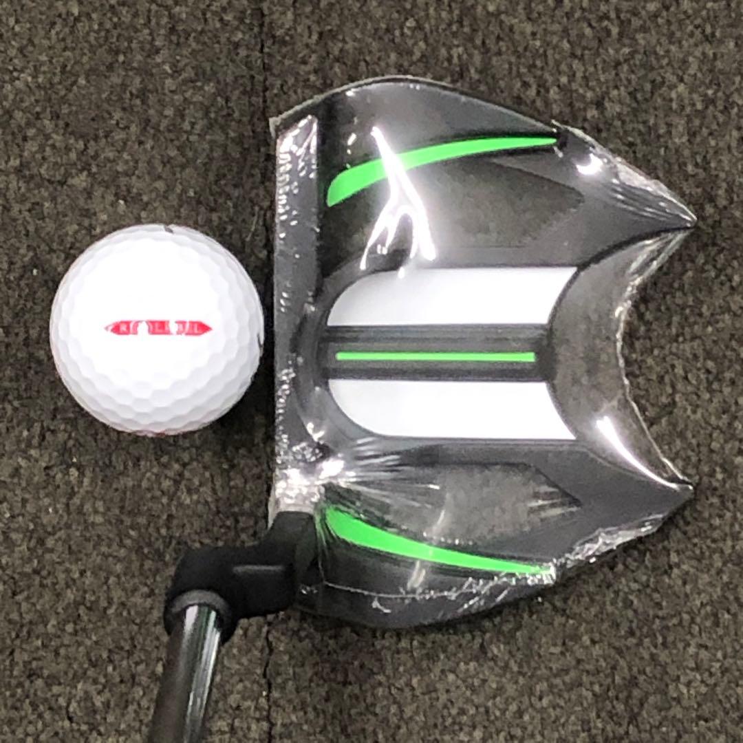 【新品】爆安 極太グリップと大型ヘッドの安定感抜群のカッコいいダイナミクスパター