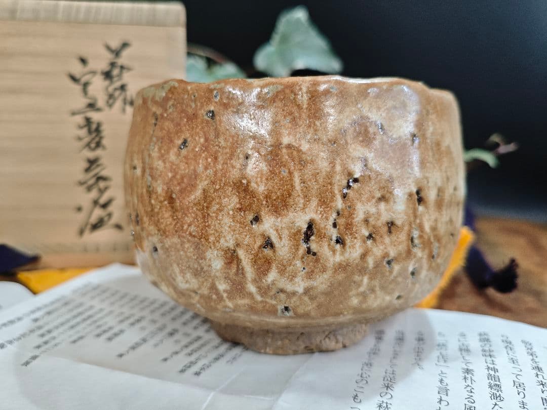 萩 窯変茶碗 作家物 名工 喜村皓司 唐泊山窯A025