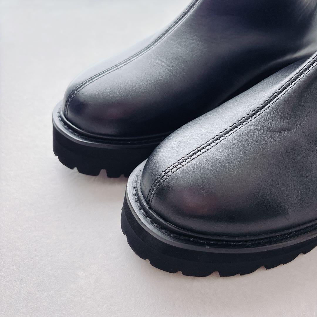 カミナンド バックジップショートブーツ　デミルクスビームス