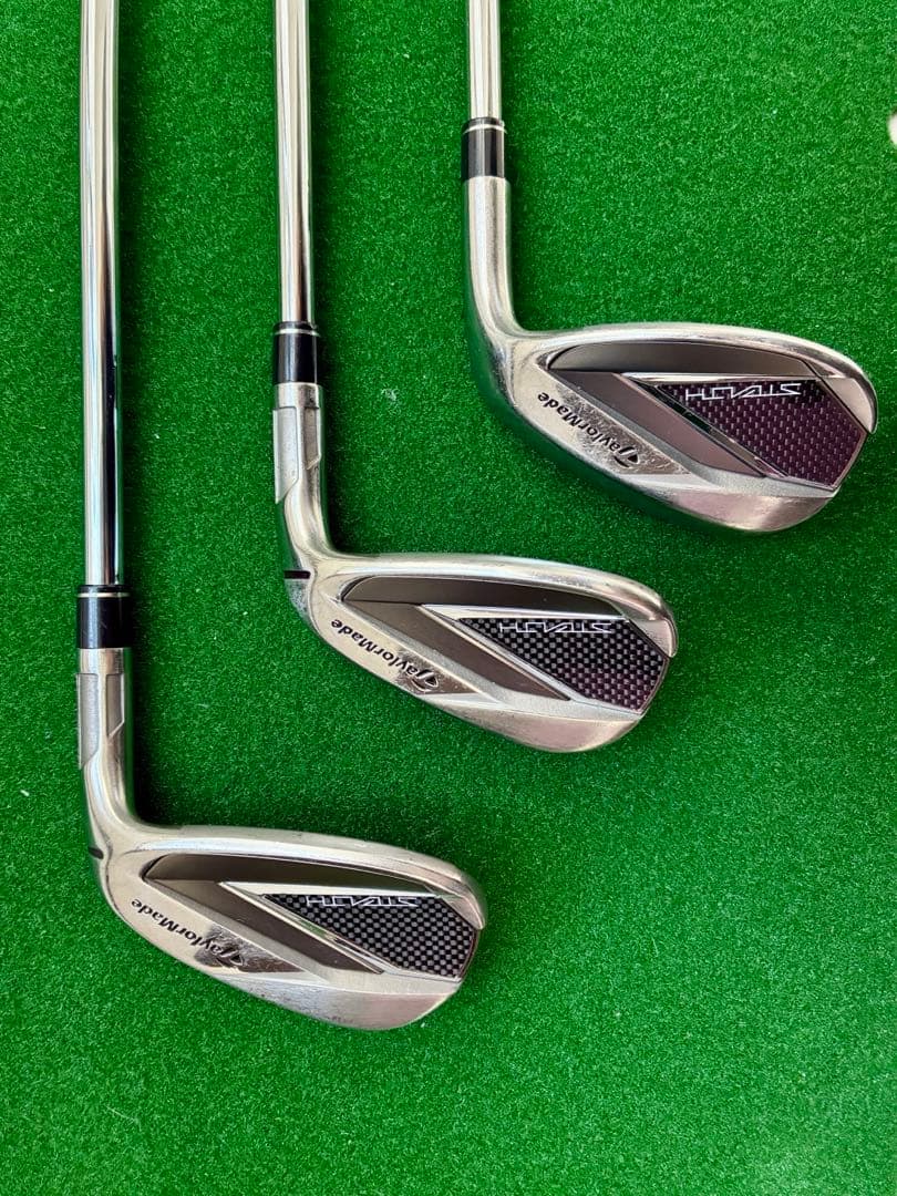 テーラーメイド ステルス アイアンセット 7本（6-PW.AW.SW）Sシャフト