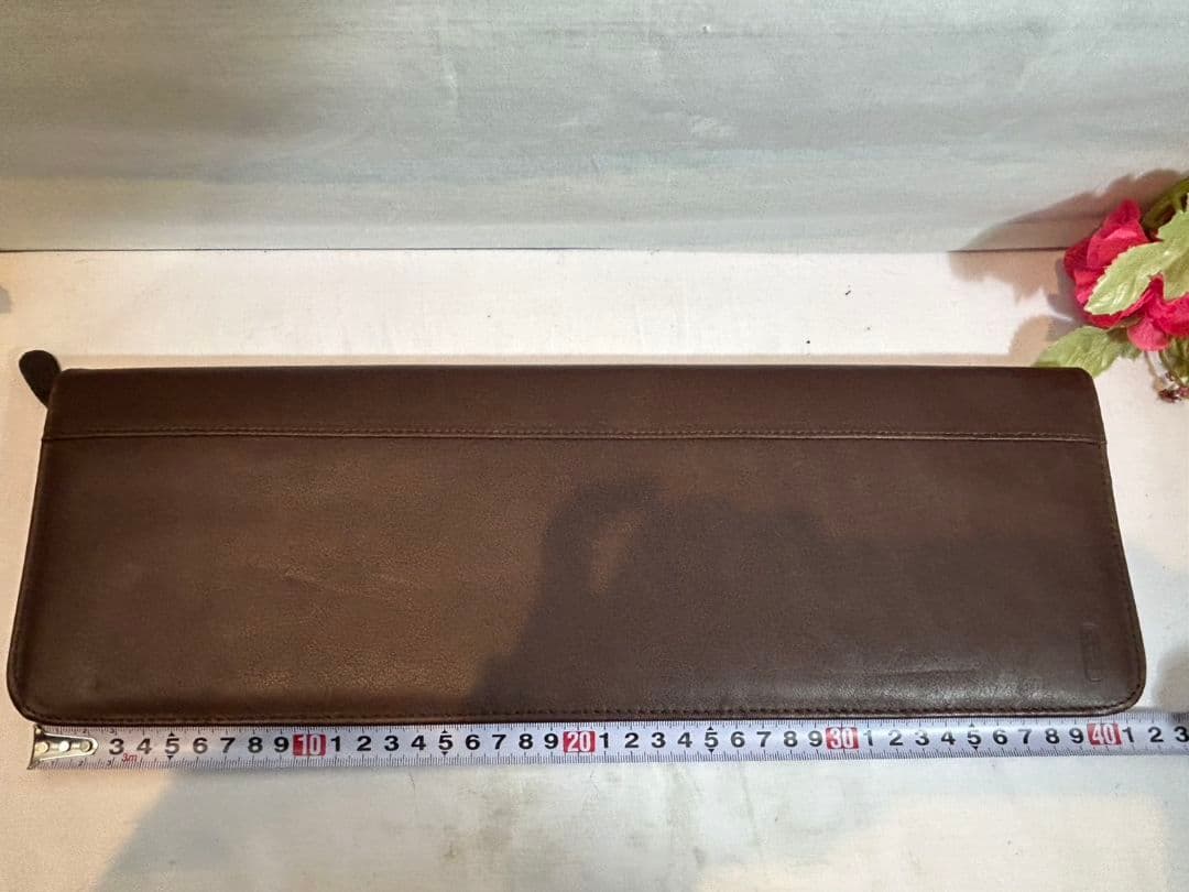 【美品】コーチ　オールドコーチ　ネクタイケース　ネクタイ2枚収納可能　ポーチ付き