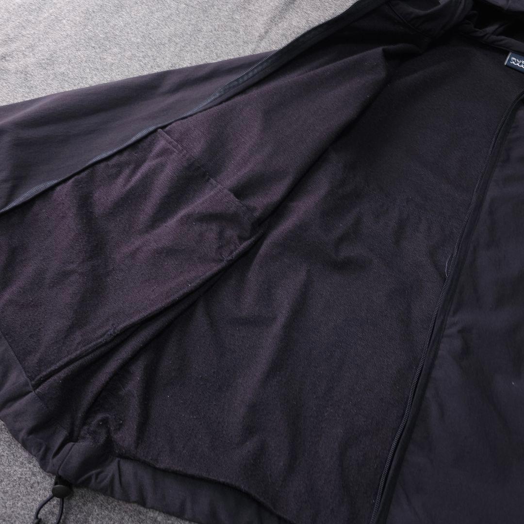 ムータマリンゴルフ 長袖ゴルフブルゾンジャケット フーディ パーカー 紺 L