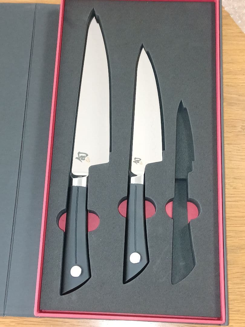 貝印　旬sora　プロ仕様包丁３本セット