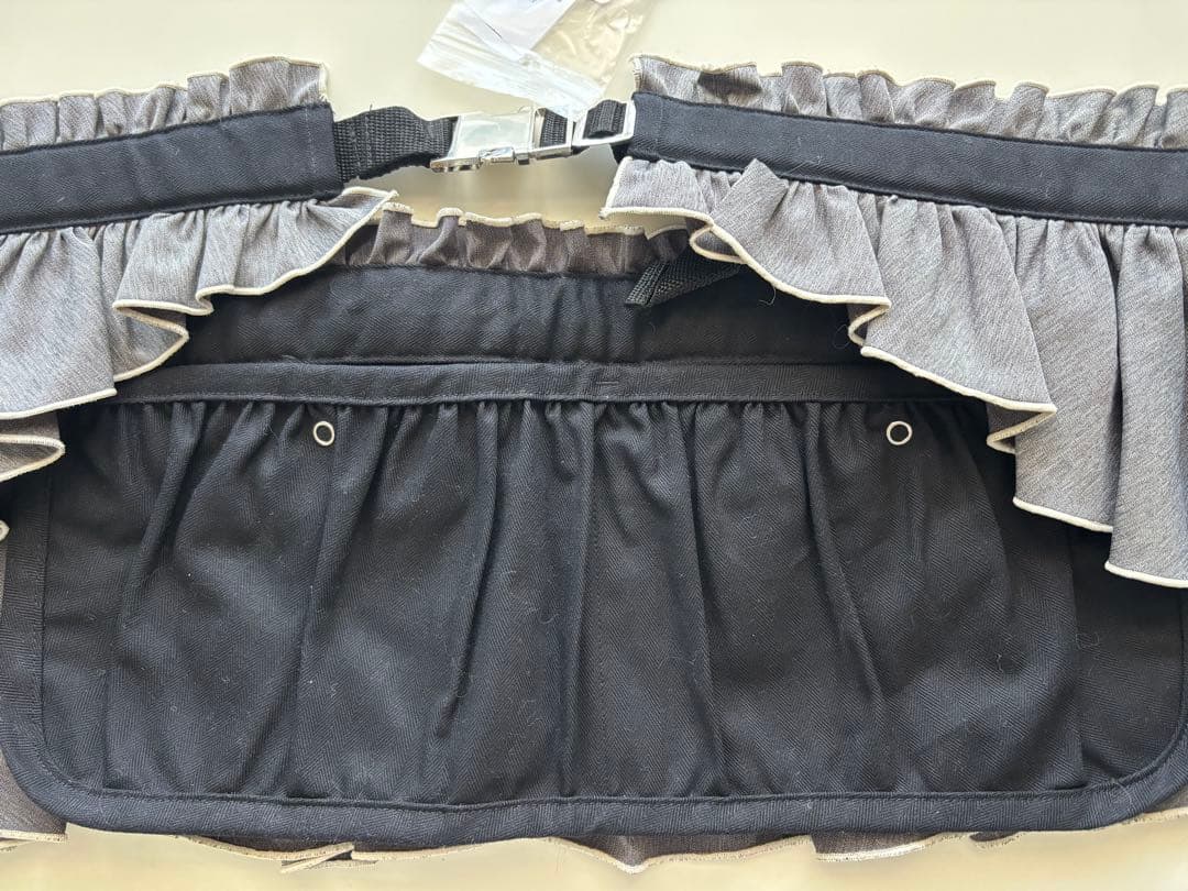 新品⚫︎ORIÉNT MILLINERY 【ドーラメロウ】フリルバッグ グレー