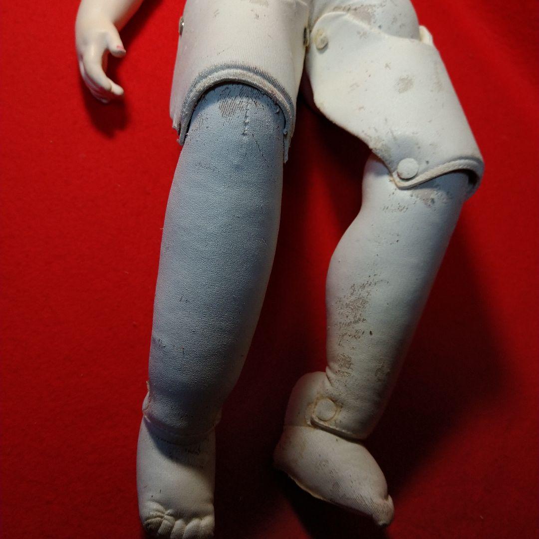 作りかけ　市松人形　ビスクドール