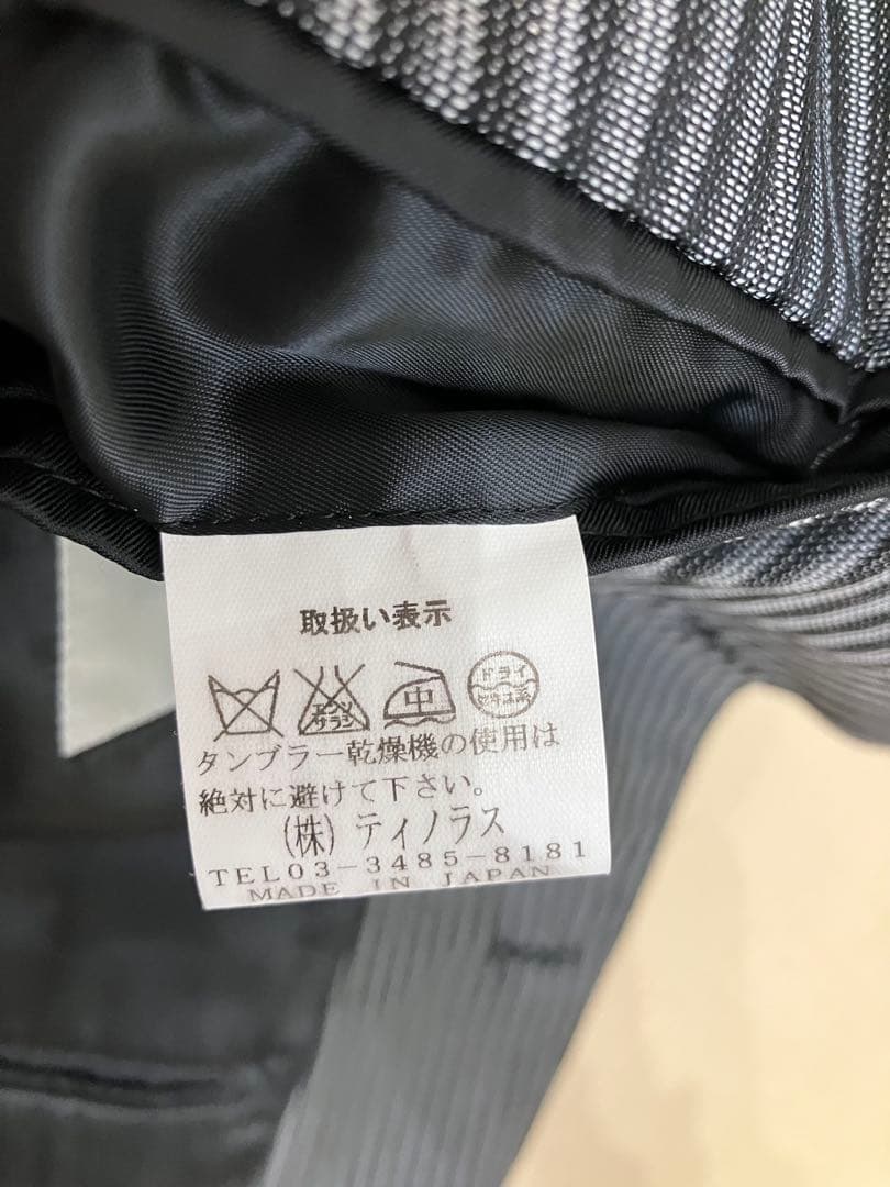 メンズ　ティノラス　スリーピース　スーツ　MEN'S TENORAS