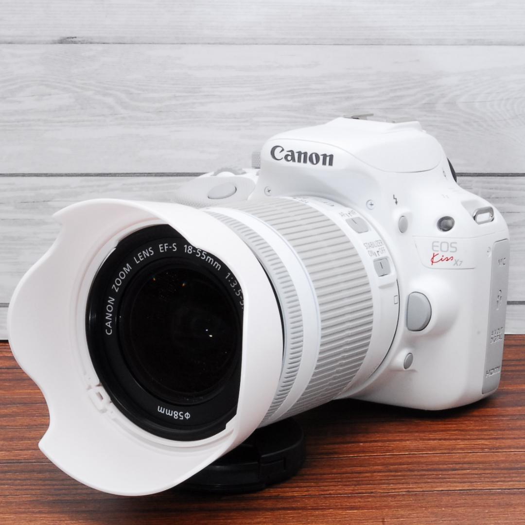 ✨希少色 使用回数極少✨ Canon EOS Kiss X7ホワイト