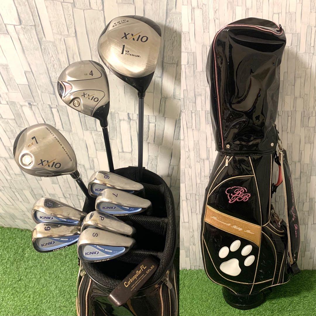 RTBエナメルバッグ付 XXIO5～ レディースゴルフフルセット10本