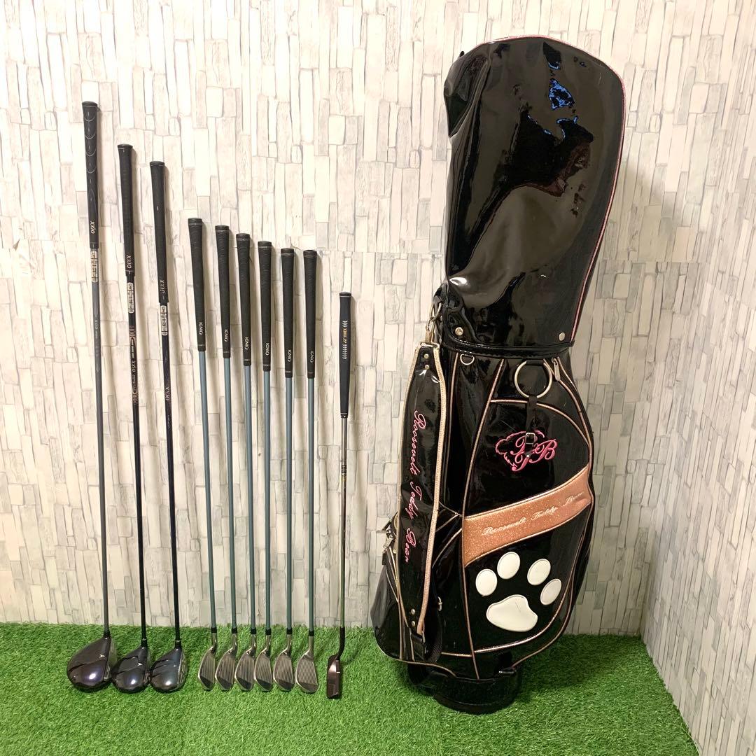 RTBエナメルバッグ付 XXIO5～ レディースゴルフフルセット10本