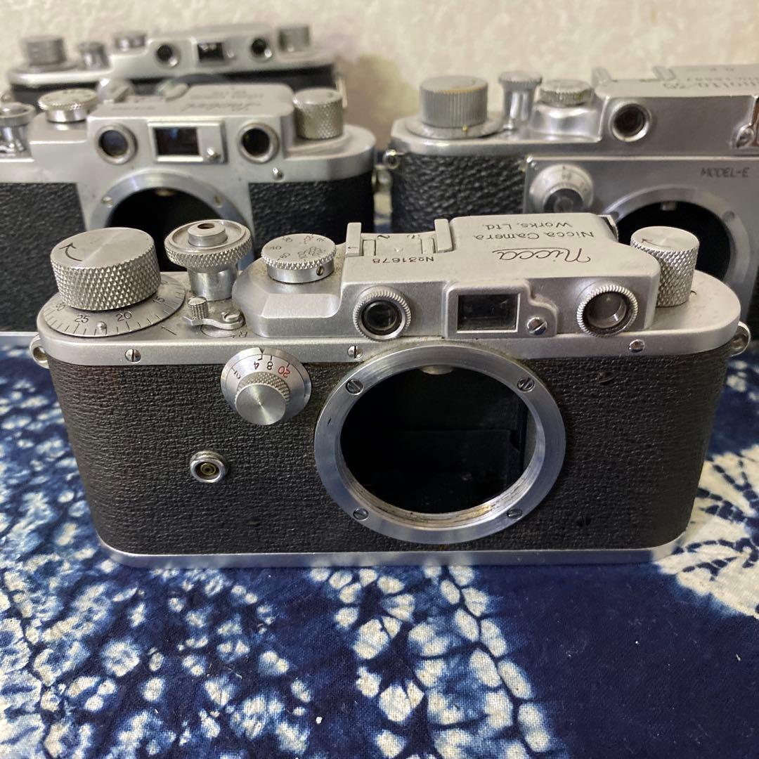 Tanack leotax nicca MINOLTA35 4個バルナックカメラ