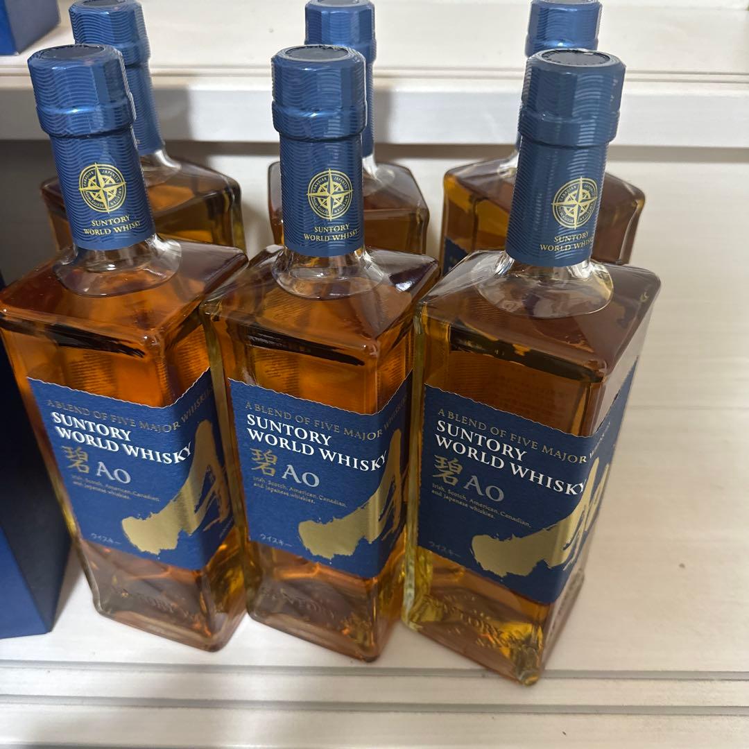 サントリー ワールドウイスキー 碧 Ao 6本セット 箱あり
