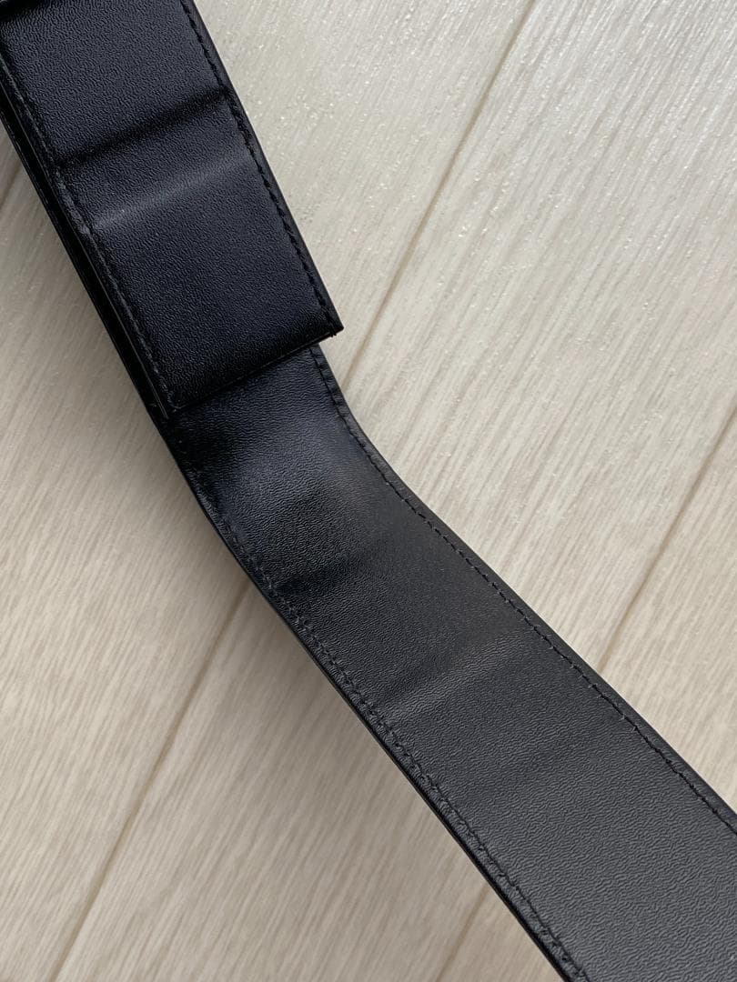 美品 モンブラン レザー 本革 ペンポーチ ペンケース １本用 １本差 ブラック