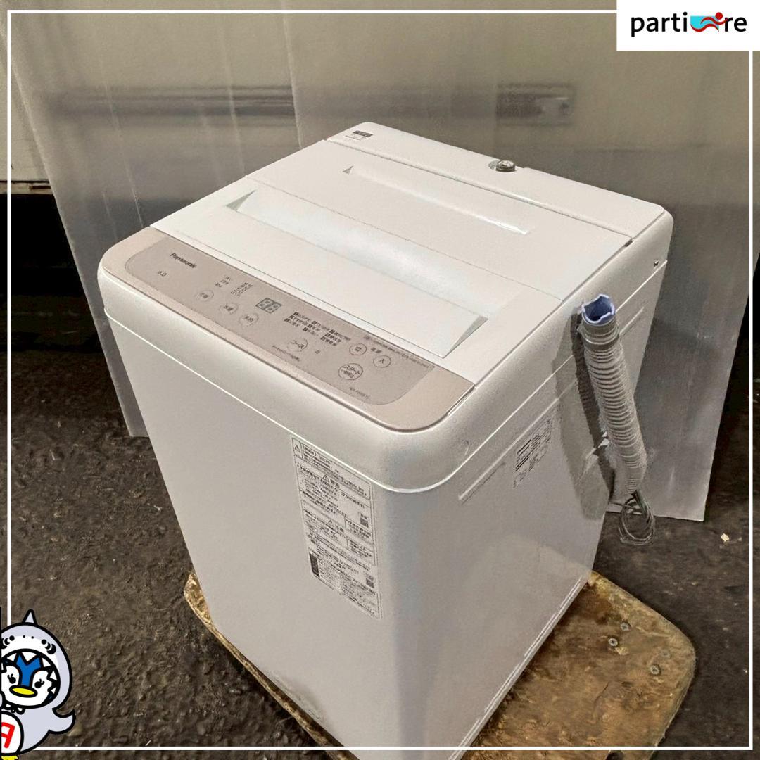 【大阪・兵庫送料・設置無料】Panasonic 洗濯機　6kg 2022年製