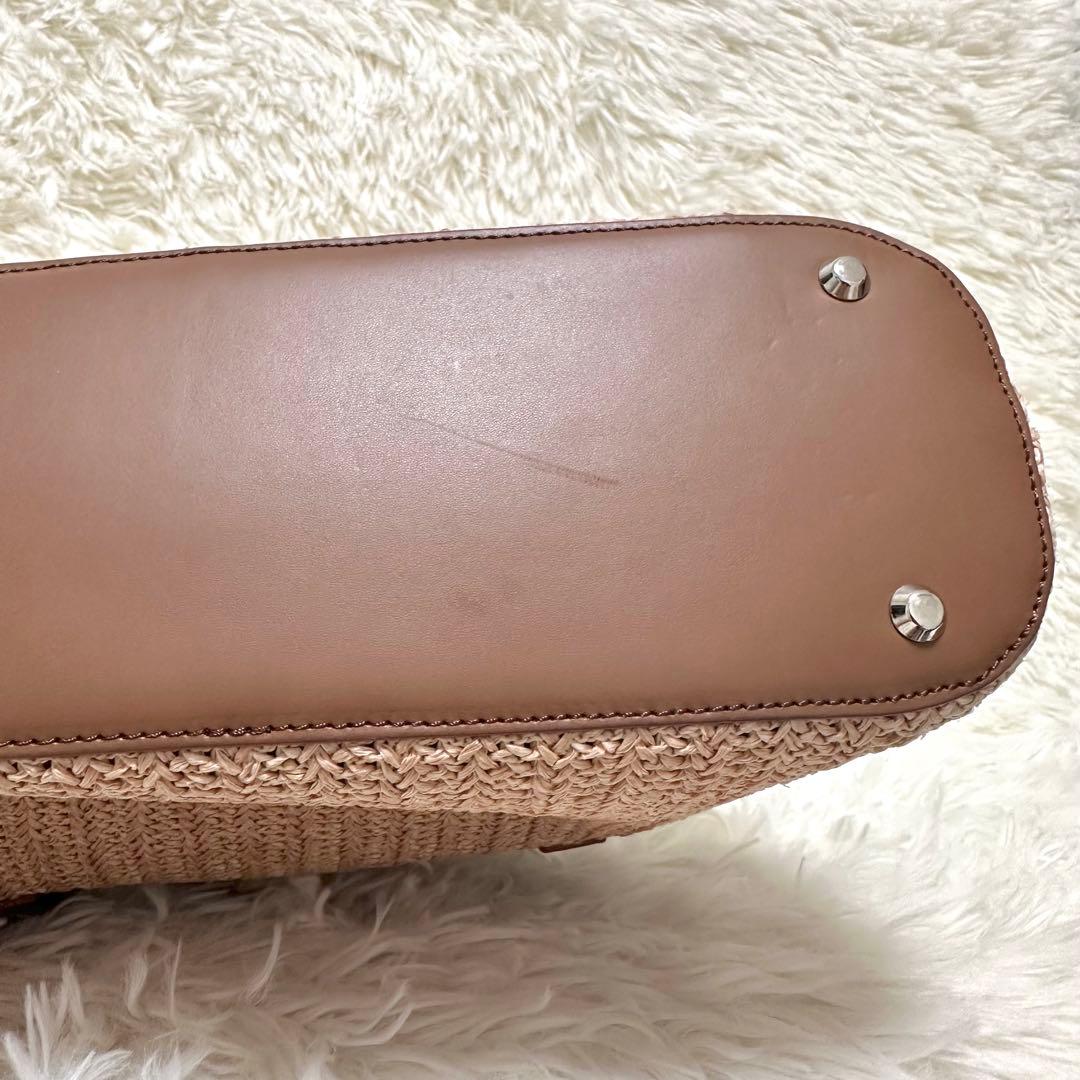 【美品】傳濱野　デンハマノ　かごバック　ナチュレバスケッティ　トートバッグ