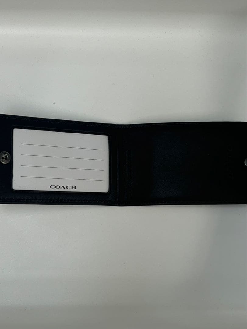 コーチ COACH ネームタグ シグネチャー ラゲッジタグ グリーンマルチ