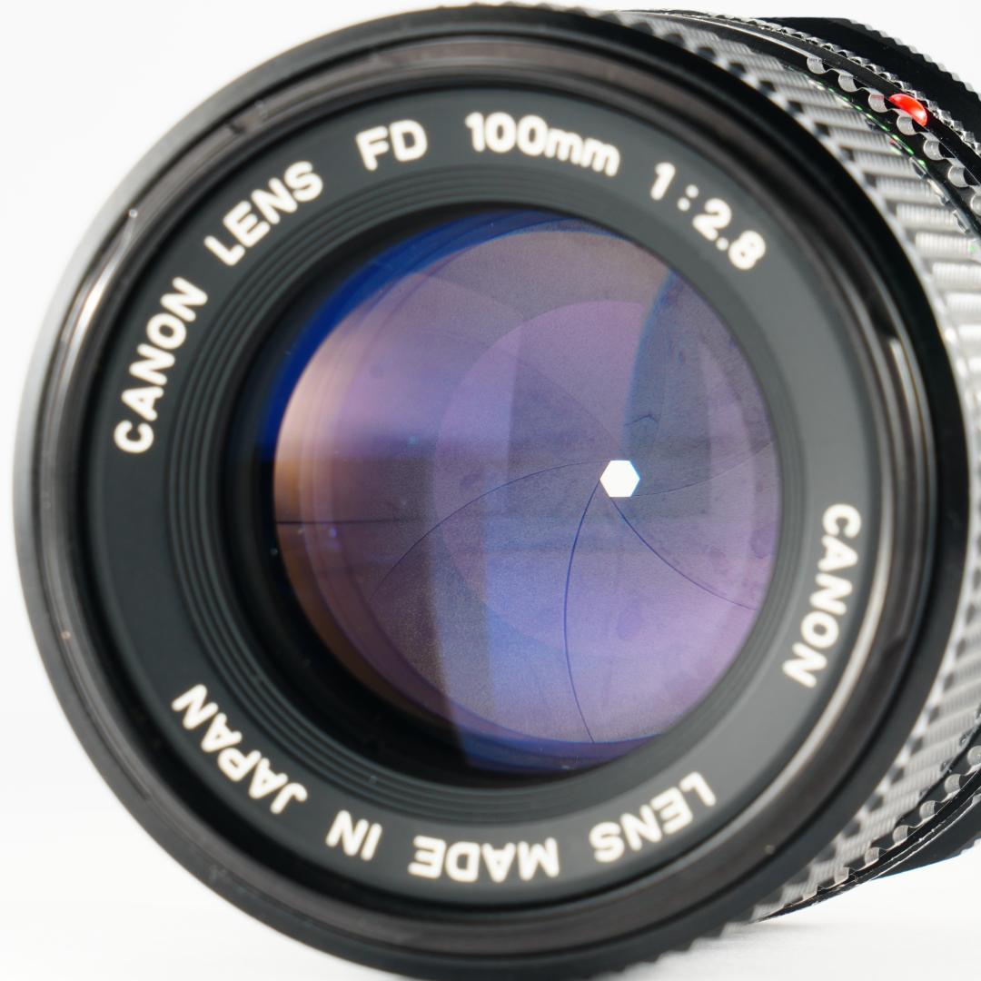 【整備＆テスト済】動作◎ Canon New FD 100mm F2.8 140
