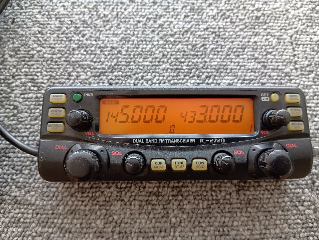 icom IC-2720 デュアルバンド 20w