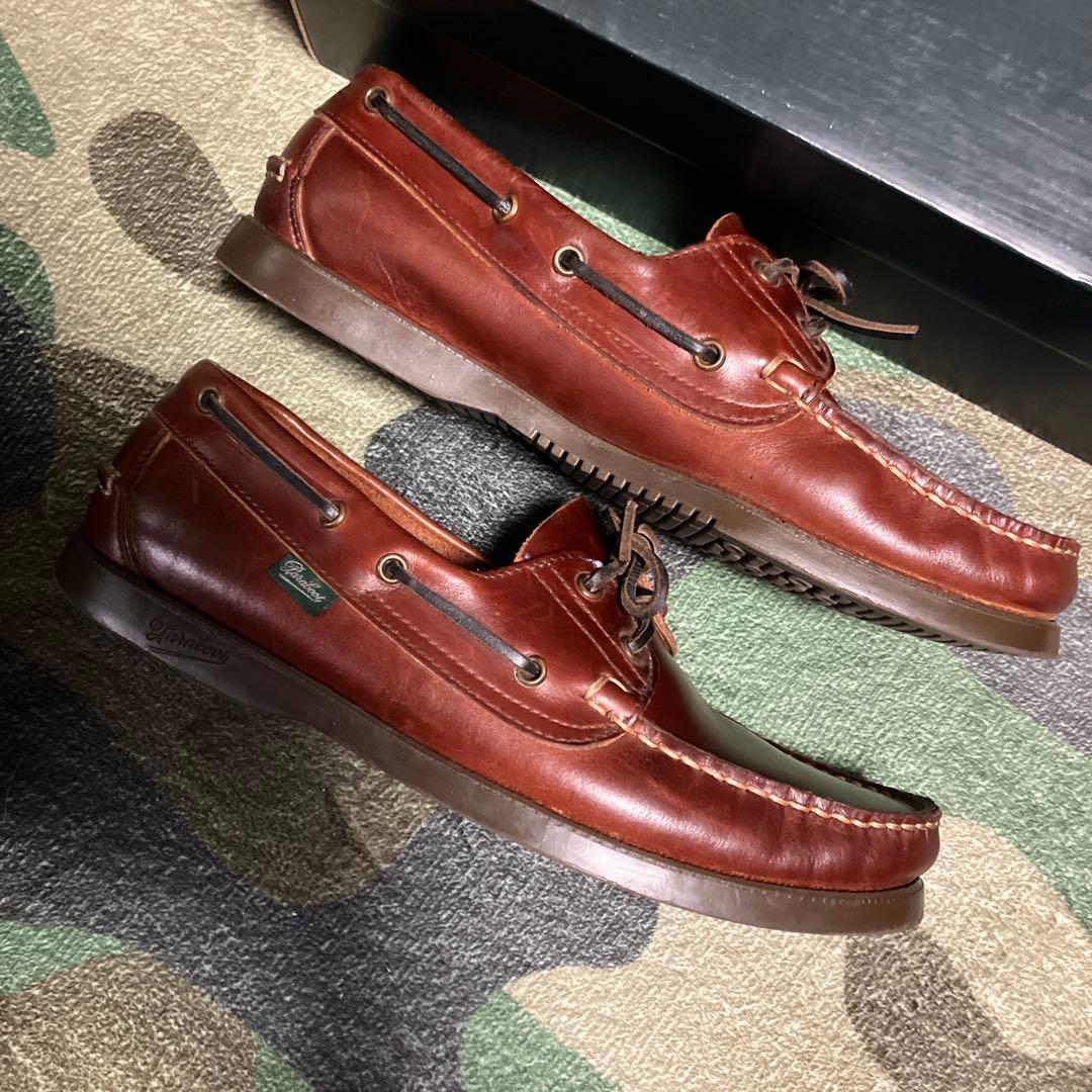 Paraboot Barth Marineモカシンシューズ 28cm