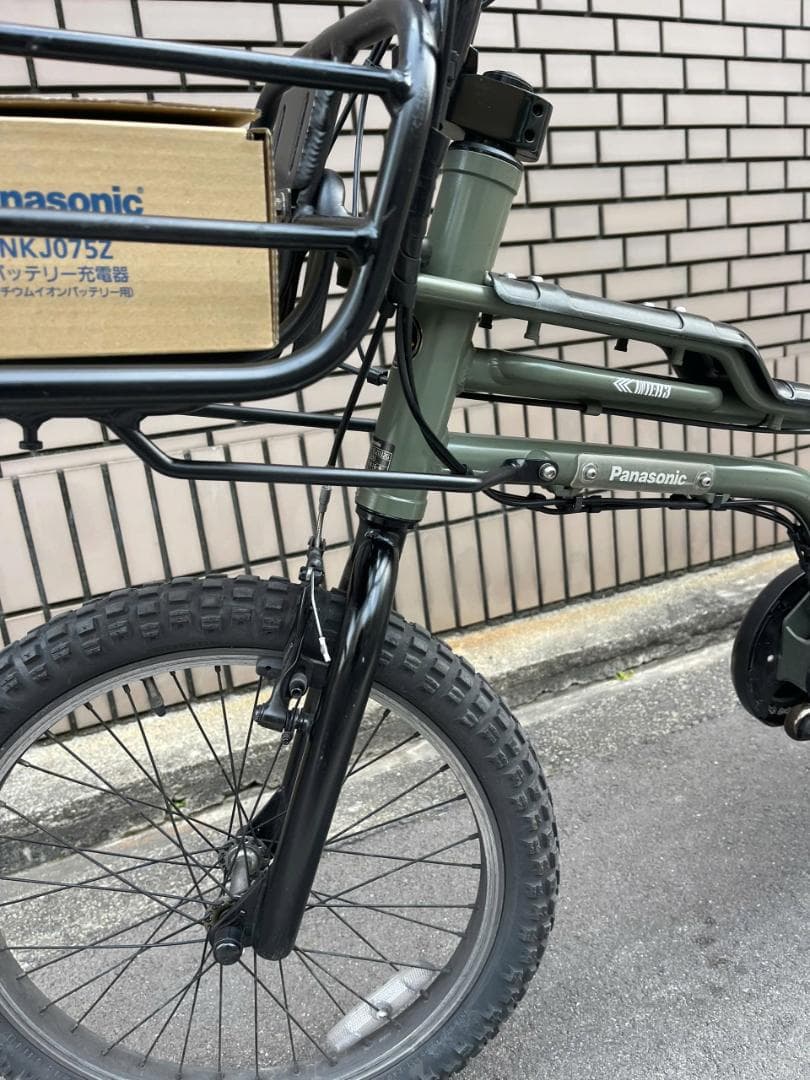 美品12Ah Panasonic 電動アシスト自転車 20インチ26APXR84