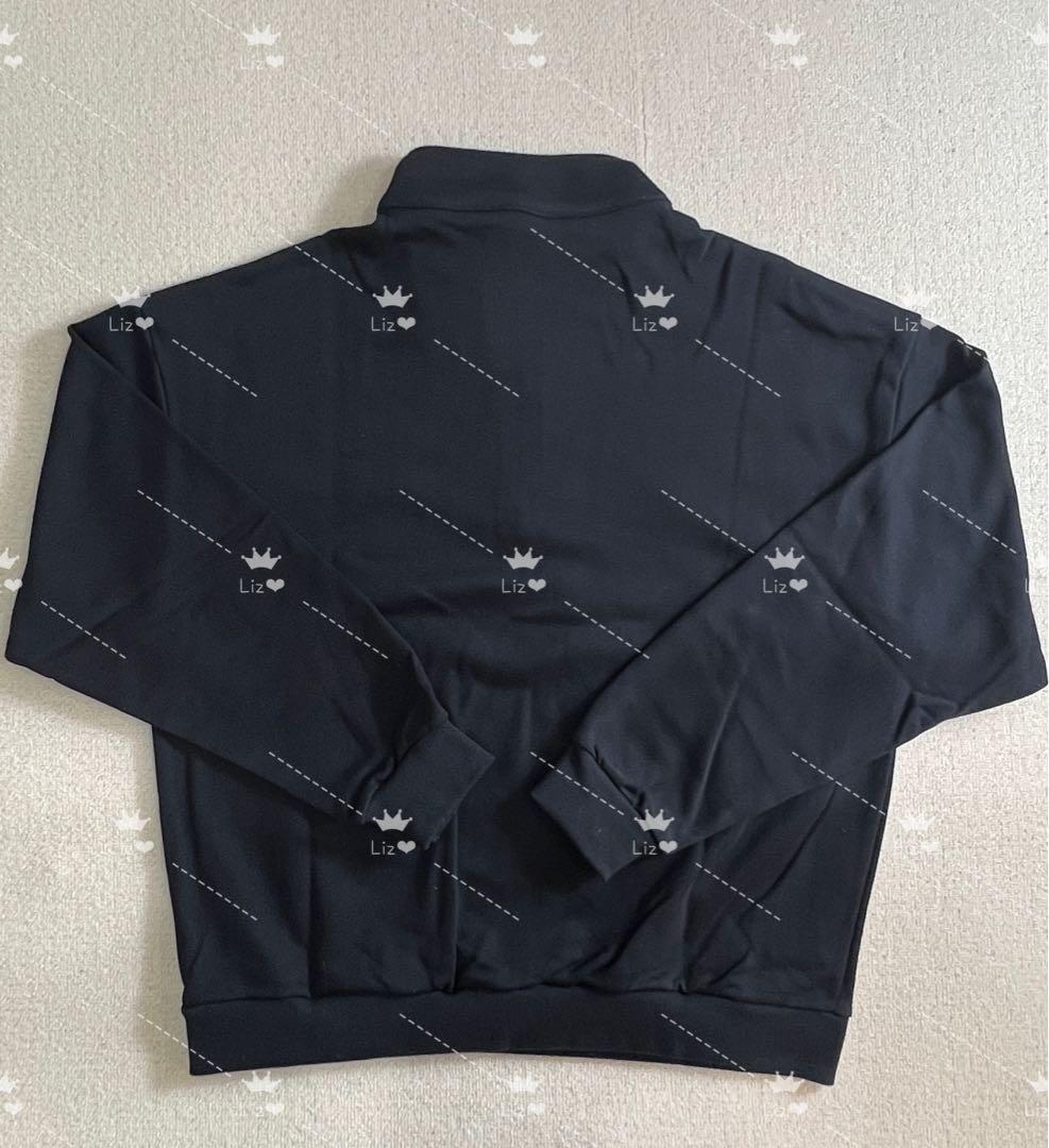 Alo ジップ プルオーバー ブラック