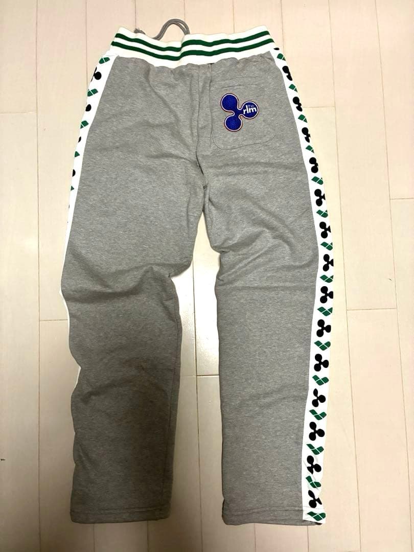 arena × rlm コラボジャージ上下セット グレー×グリーン デサント