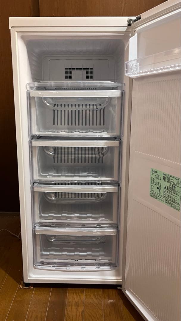 三菱　冷凍庫　MF-U12H(W) ホワイト [121L]