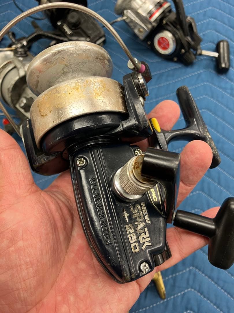 スピニングリール をまとめて12台（整備済）