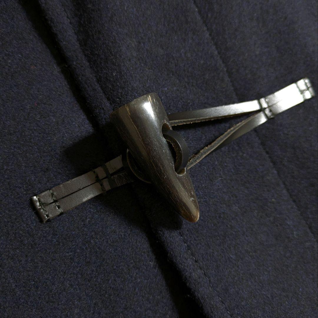 ニューヨーカー／近年もの メンズ 上質ウールダッフルコート ネイビー トグル