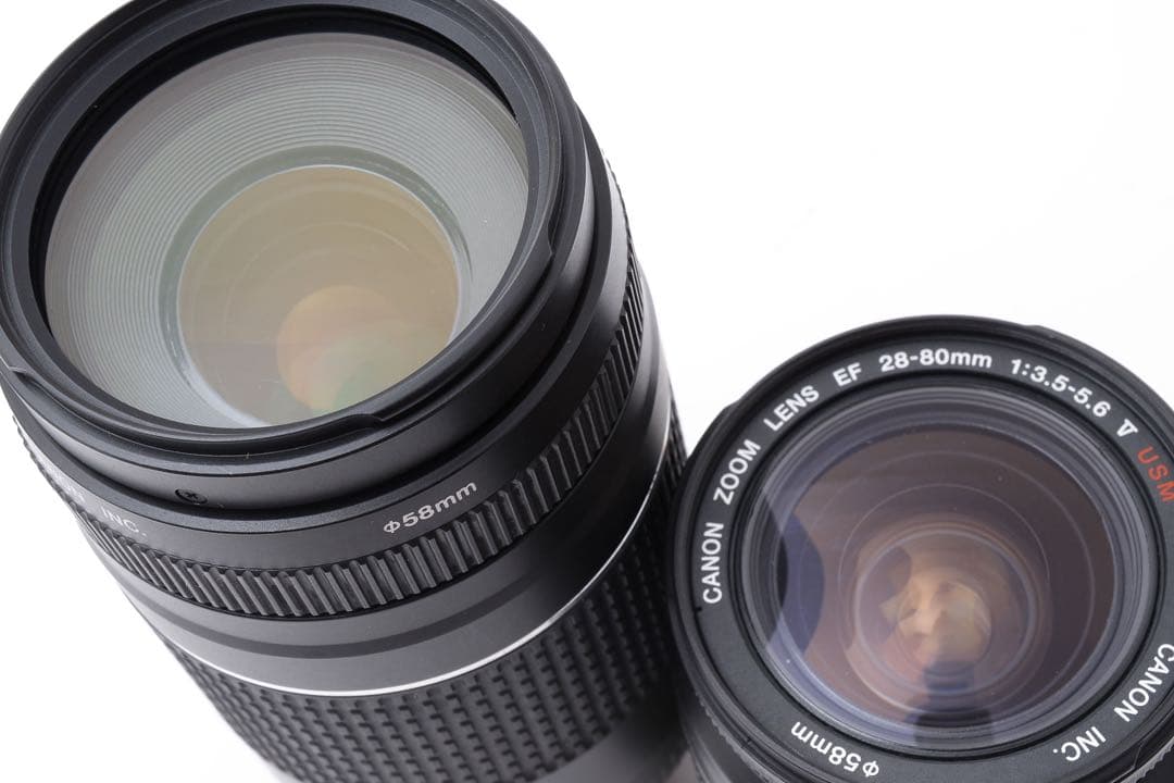 デジタル一眼レフカメラCanon EOS80D標準&望遠ダブルレンズセット