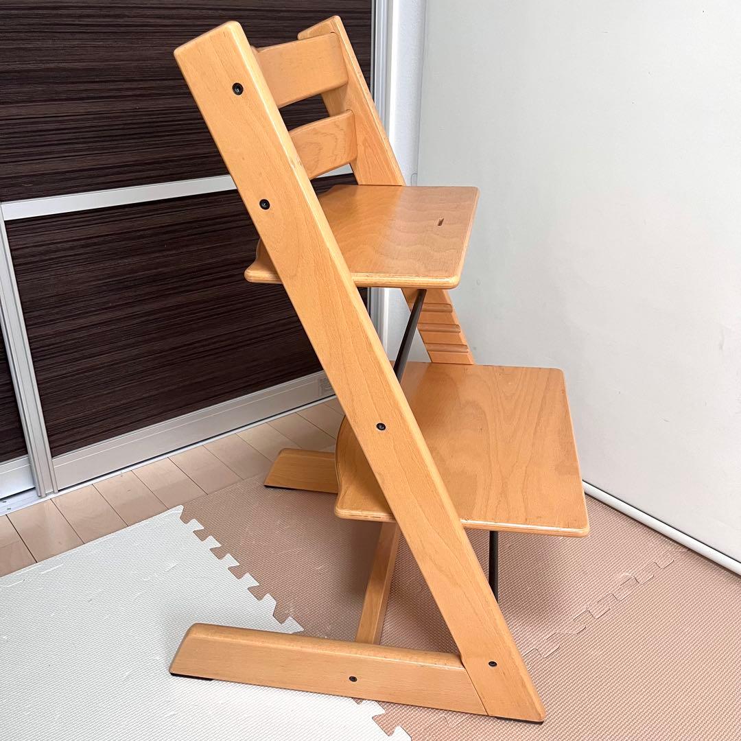 【新型】シリアル6　ストッケ トリップトラップナチュラル