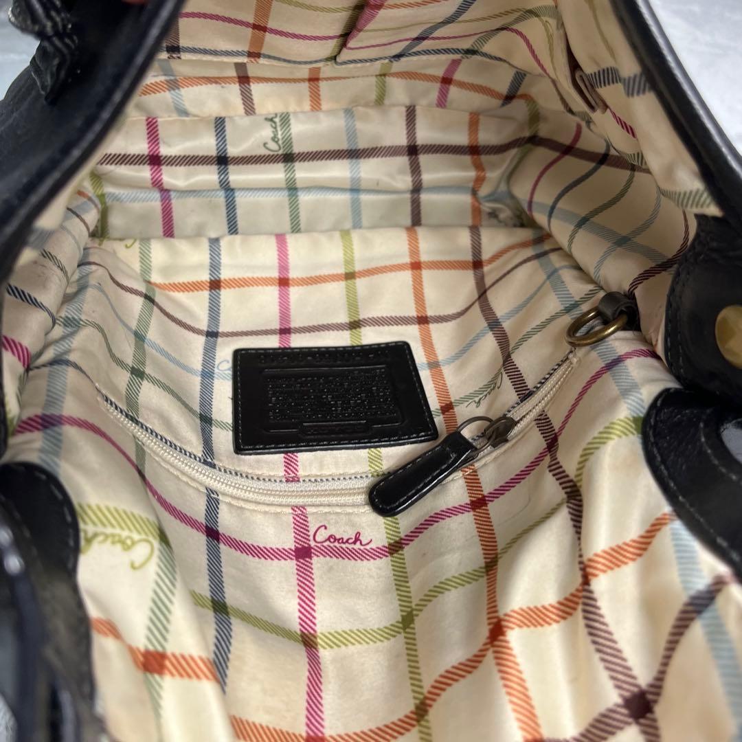 バッグ Coach Bleeker Shoulder Bag Black