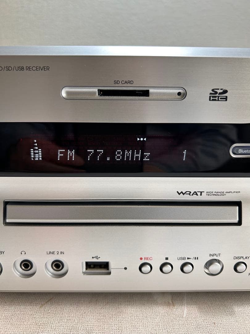 V16 整備ONKYO NFR-7TX ハイレゾ CD/SD/USBレシーバー
