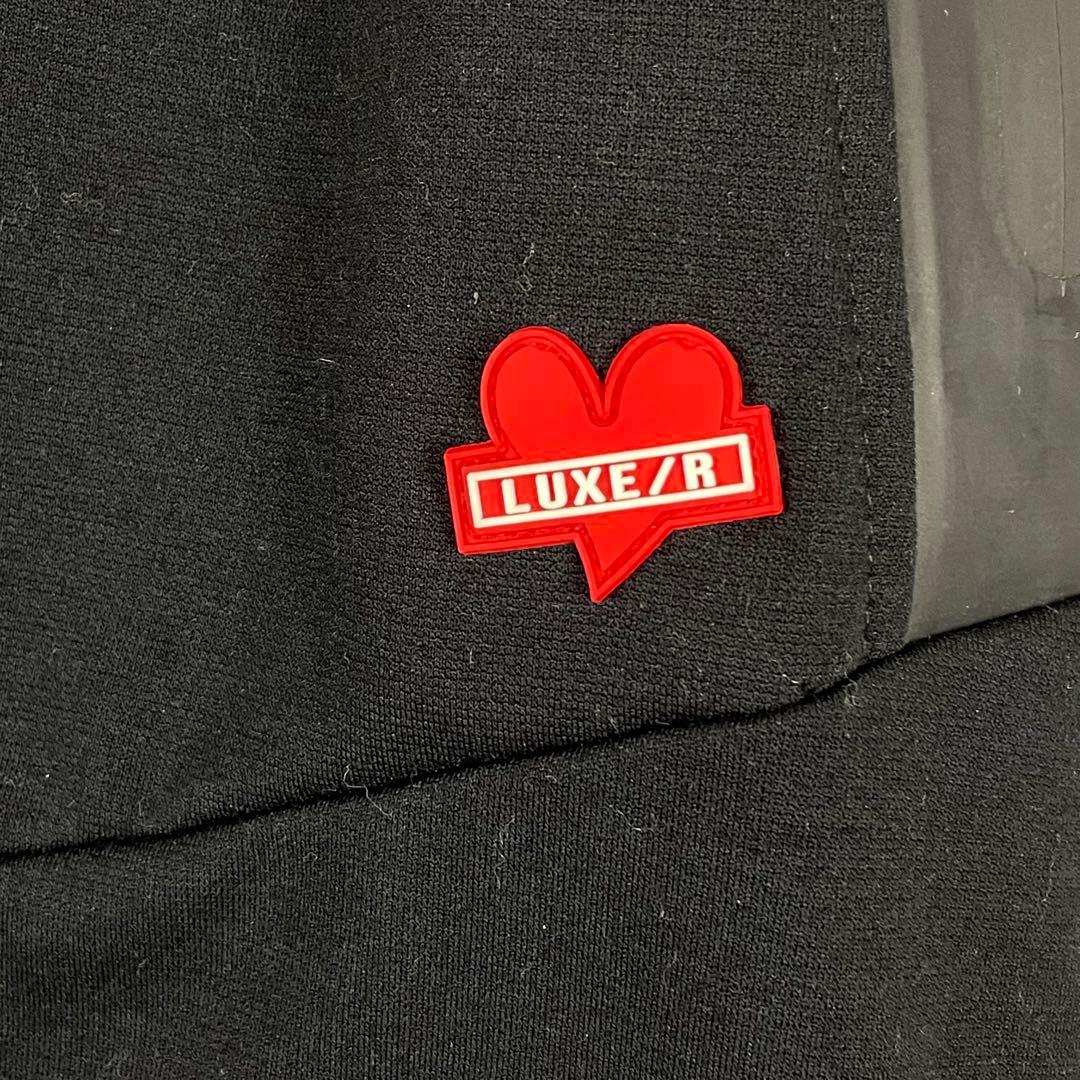 LUXE/R ジャージ　パーカー　セットアップ　M ブラック