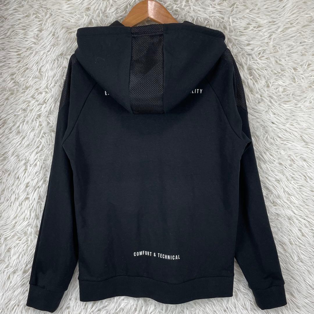 LUXE/R ジャージ　パーカー　セットアップ　M ブラック