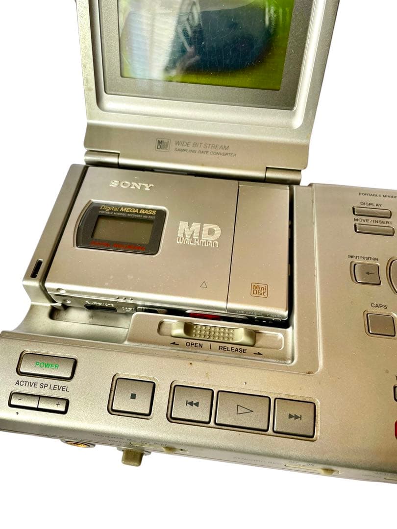 SONY ソニー MD WALKMAN MDステーション　音響機器