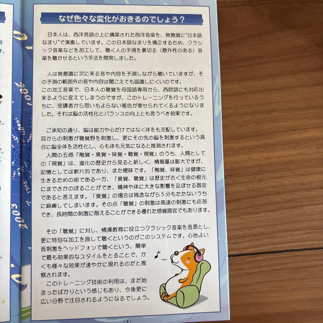 伝聴研　DH-1 有線ヘッドフォン　ブレインスイッチBOX