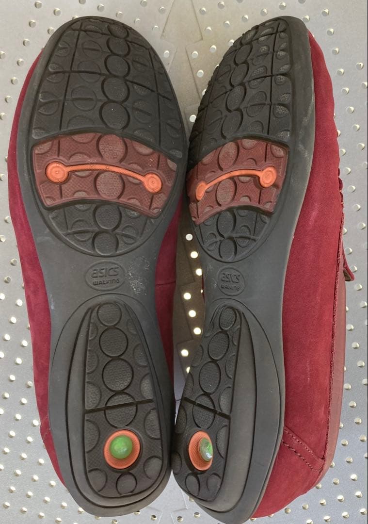 Pedala ペダラローファー スリッポン モカシン ワインレッド 23.5cm