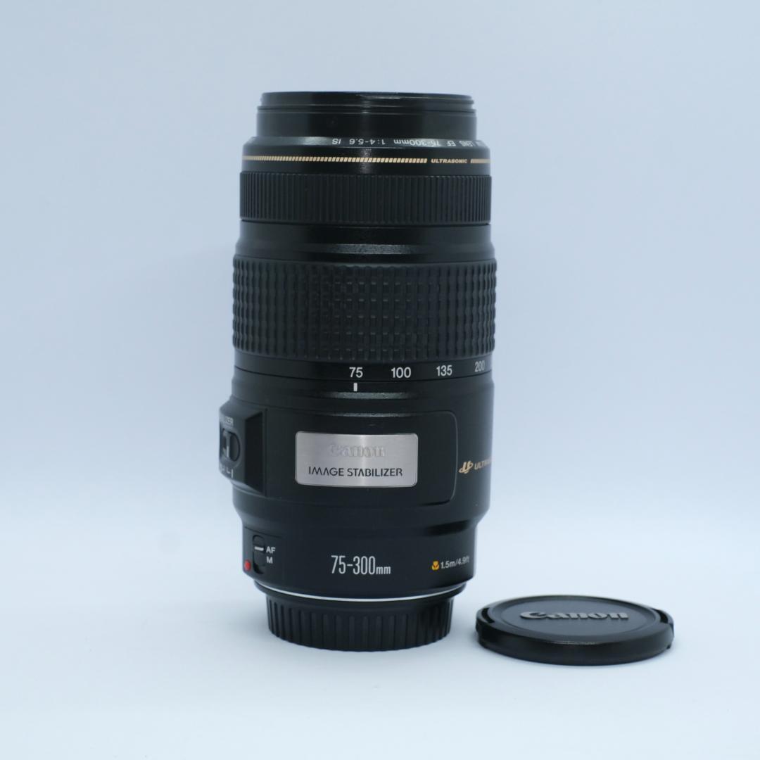 Canon EF 75-300mm IS USM 望遠レンズ 手ブレ補正