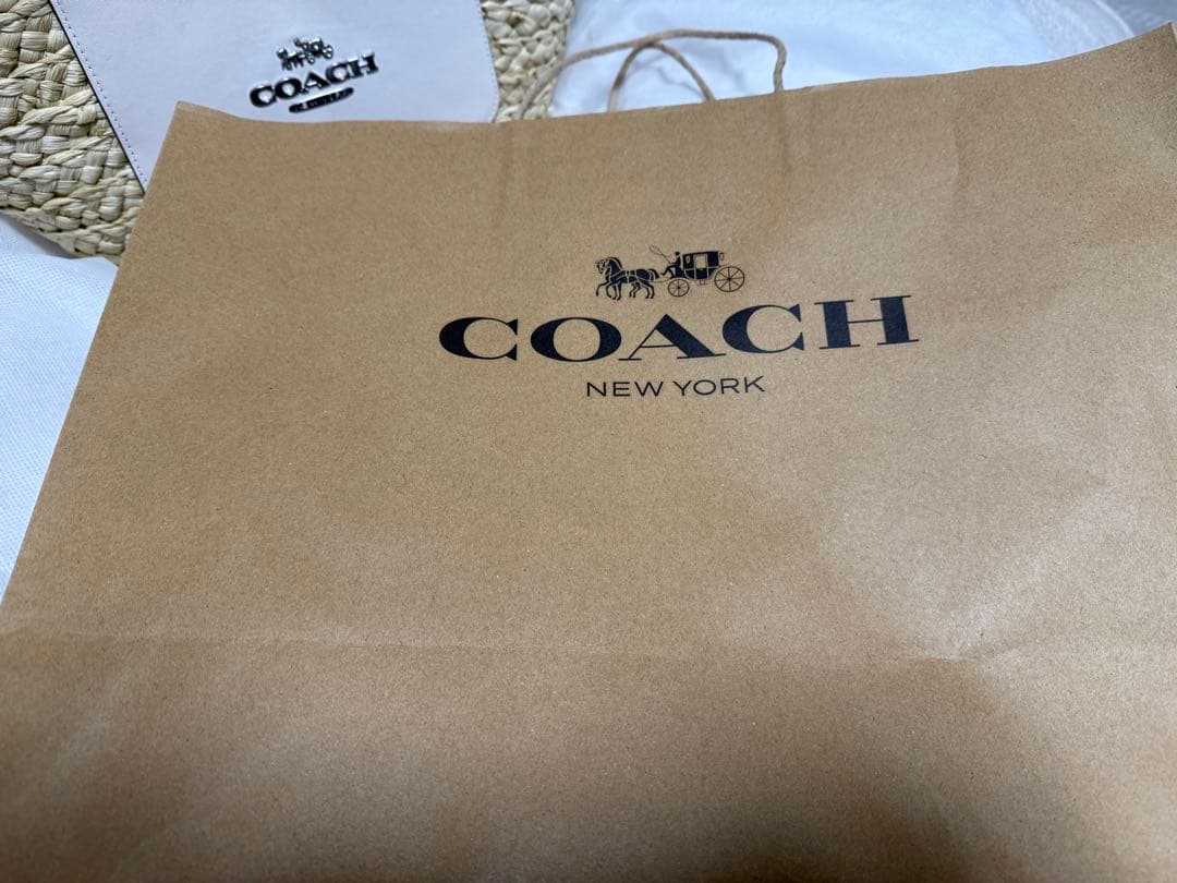 coach カゴバッグ
