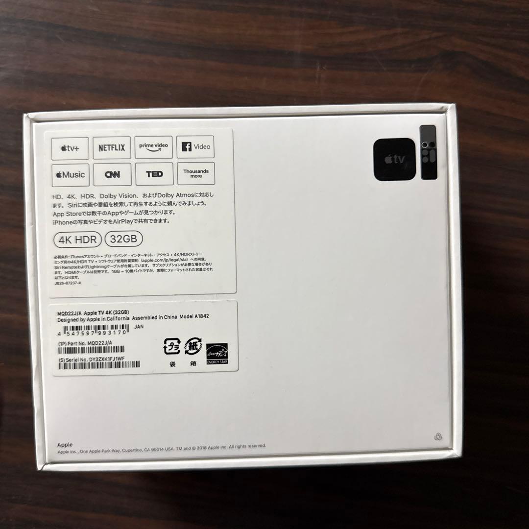 テレビ Apple TV 4K 32GB