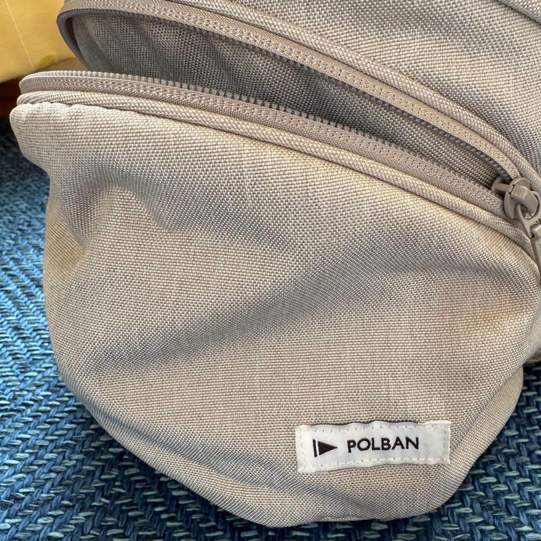 美品　POLBAN ADVANCE ヒップシート ベージュ　ショルダーベルト付き
