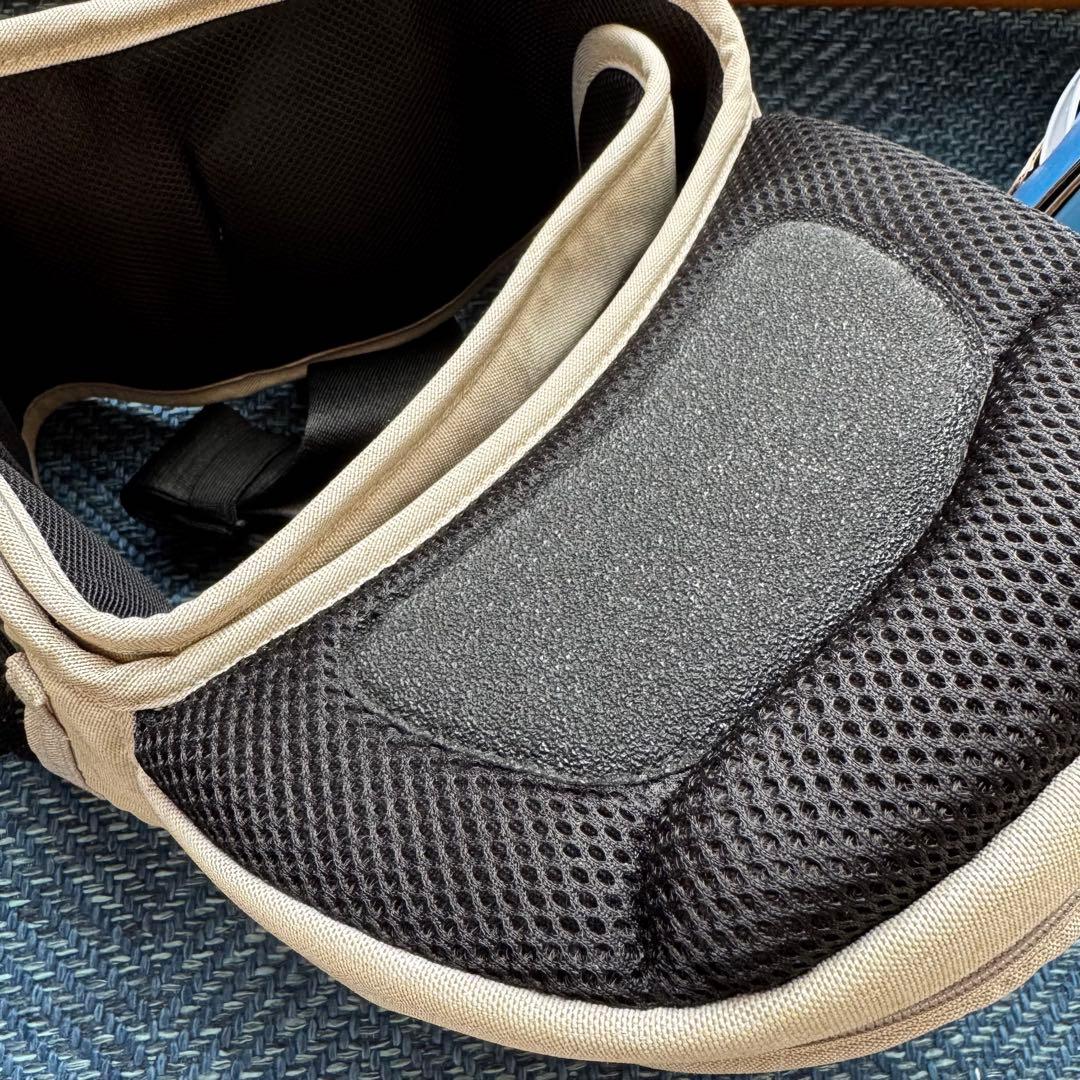 美品　POLBAN ADVANCE ヒップシート ベージュ　ショルダーベルト付き