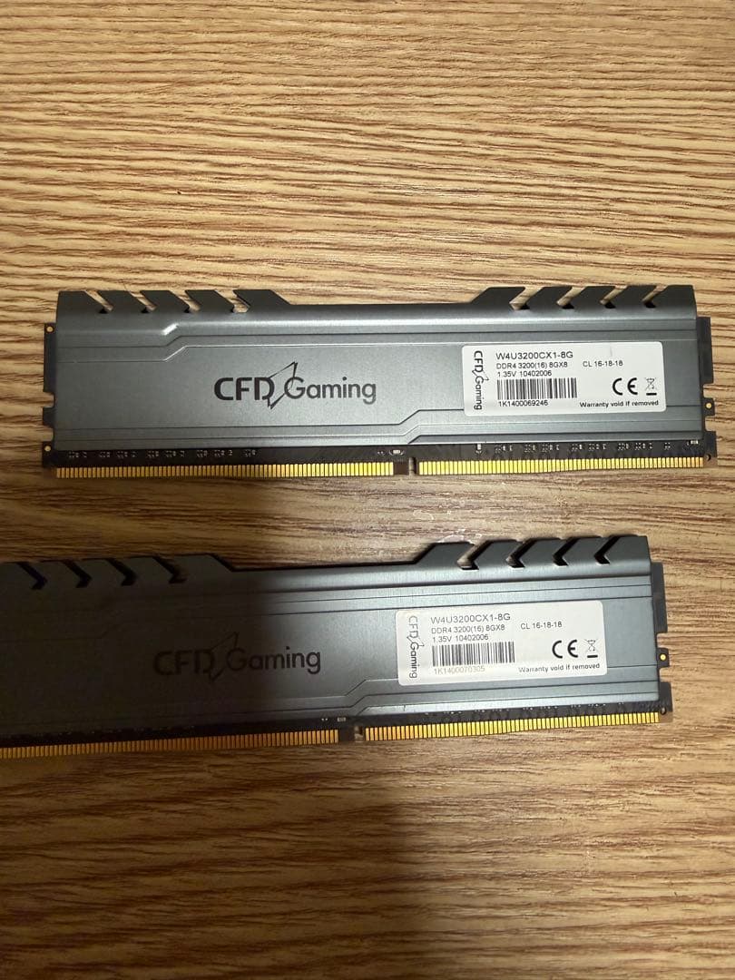 CFD Gaming DDR4 3200MHz 8GB×2 メモリ