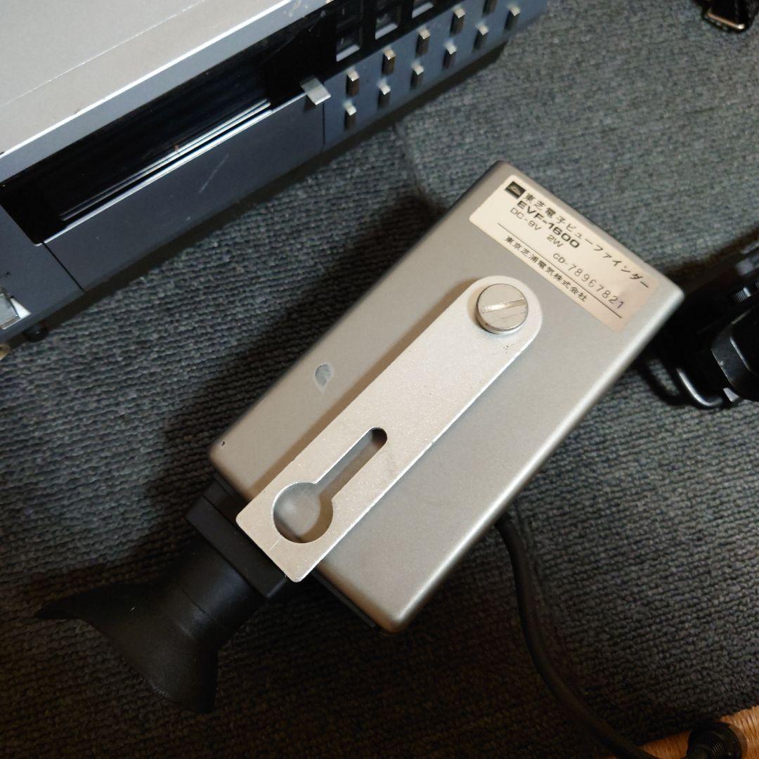 TOSHIBA 東芝 ビデオカメラ・マイク・三脚セット