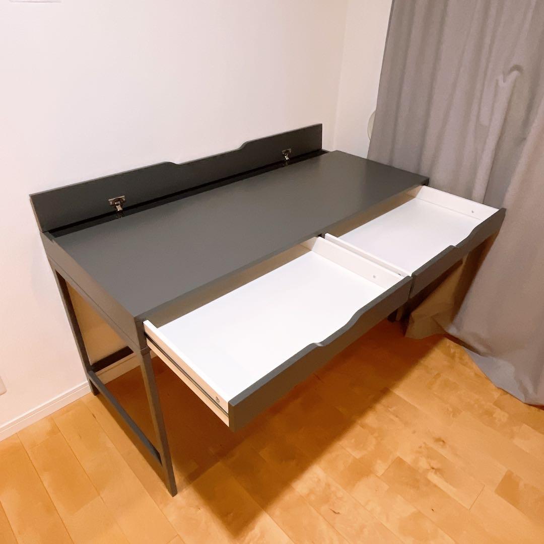 【直接引取のみ】IKEA デスク ALEX ダークグレー
