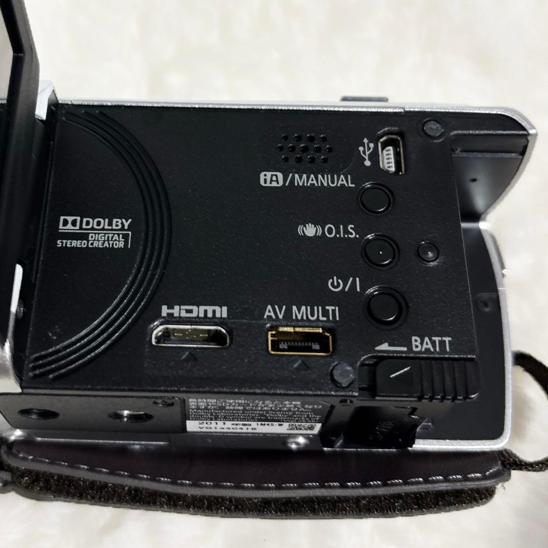 Panasonic HDC-TM45 ビデオカメラ 本体　SDカード ケース付き